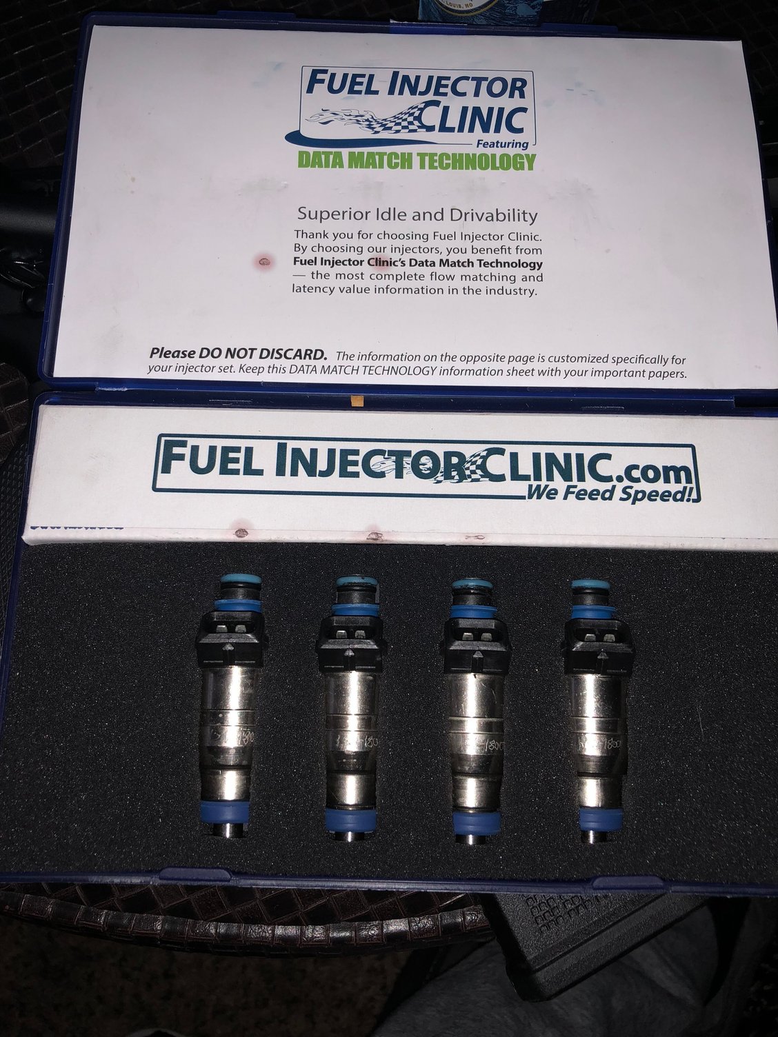 Engine - Intake/Fuel - Evo 8/9 fic 1800cc low imp injectors - New - 2003 to 2006 Mitsubishi Lancer Evolution - Aurora, CO 80011, United States