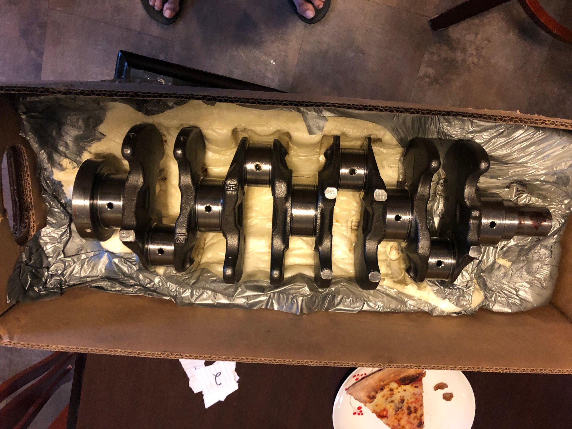 Engine - Internals - OEM Evo 8 Crank - Used - 2003 to 2006 Mitsubishi Lancer Evolution - Knoxville, TN 37920, United States