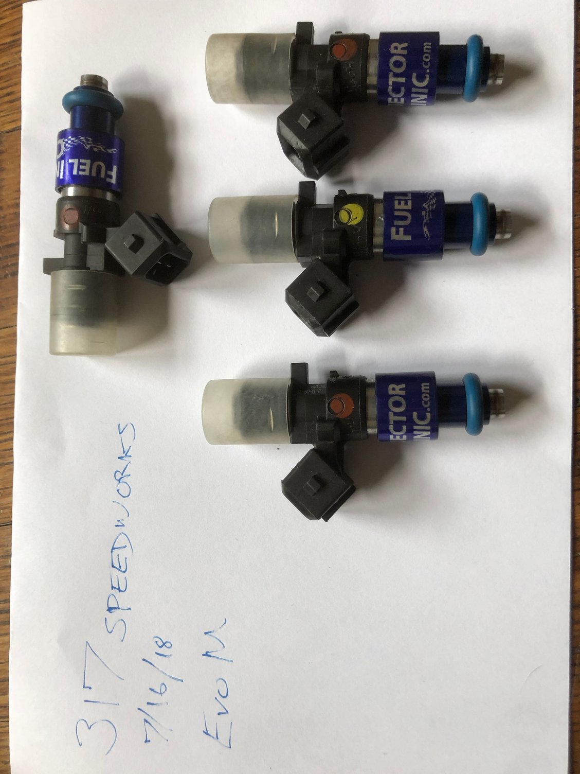 Engine - Intake/Fuel - New FIC 1100cc injectors. 4B11 - New - 2008 to 2015 Mitsubishi Lancer Evolution - Indianapolis, IN 46201, United States