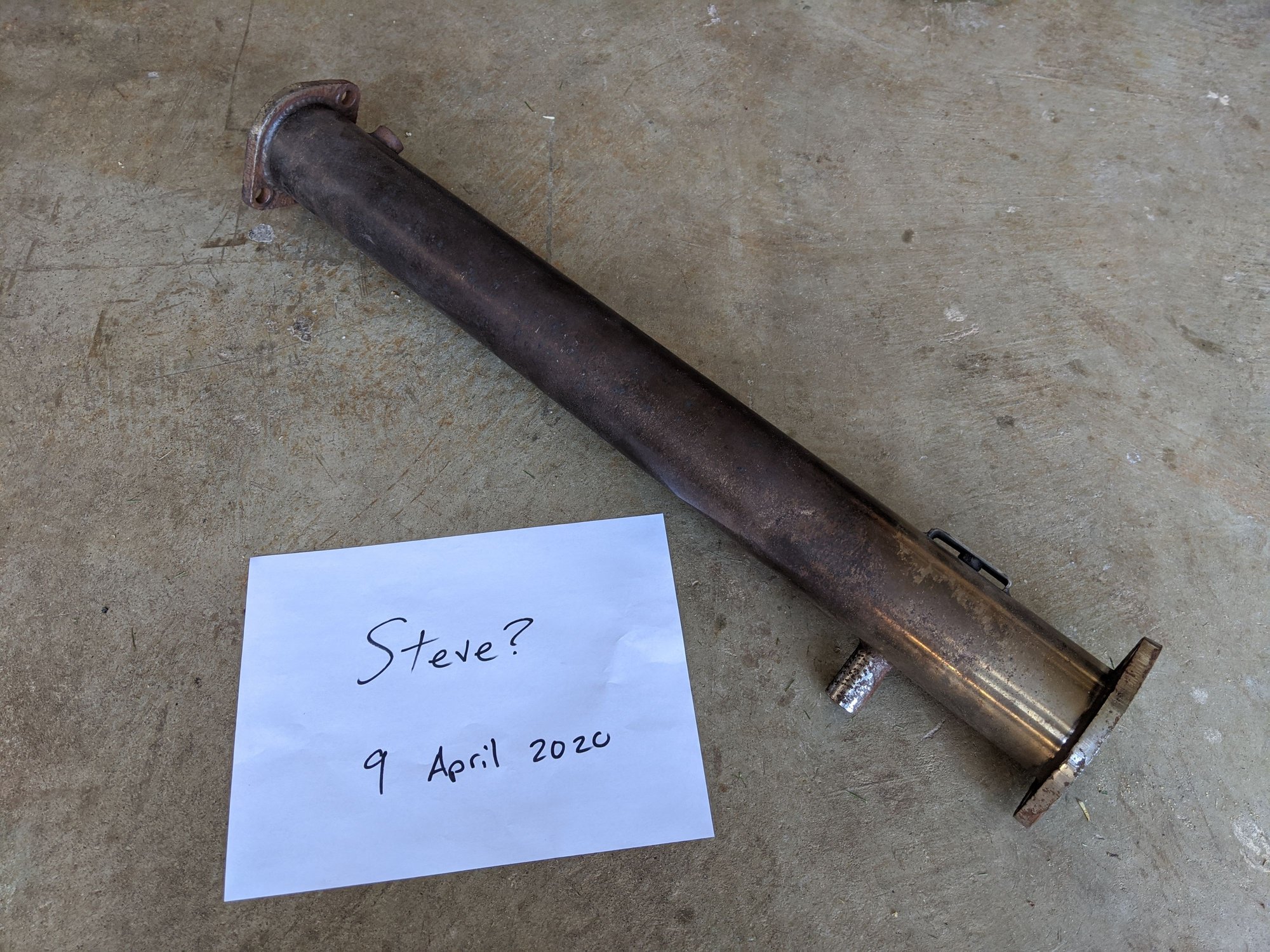 Engine - Exhaust - FS: 3" Test Pipe / ETS O2 Dump - Used - 2008 to 2015 Mitsubishi Lancer Evolution - Leesburg, VA 20175, United States