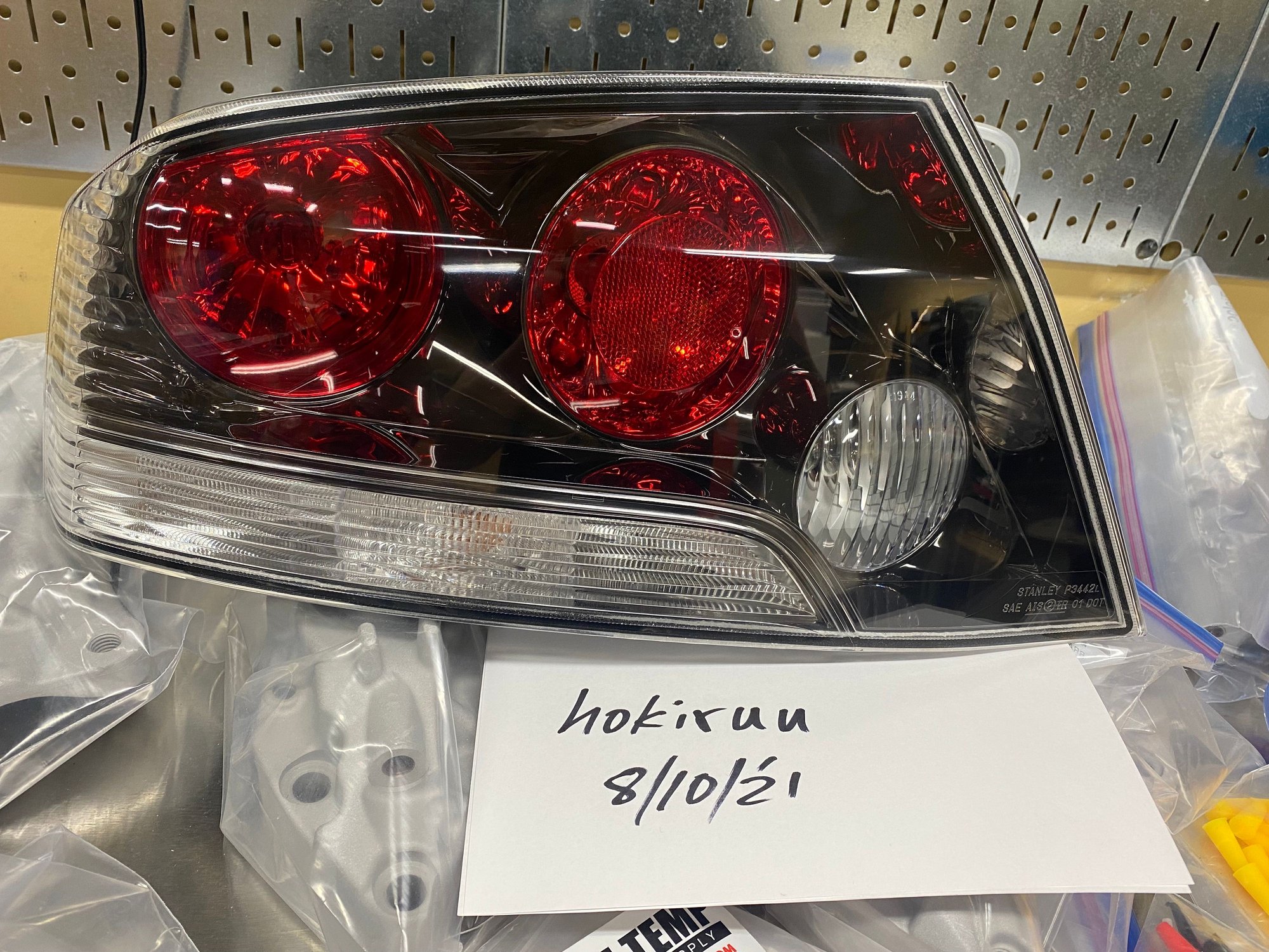 Lights - FS(NorCal):  IX Drivers side taillight. Excellent condition - Used - 2006 to 2007 Mitsubishi Lancer Evolution - Truckee, CA 96161, United States