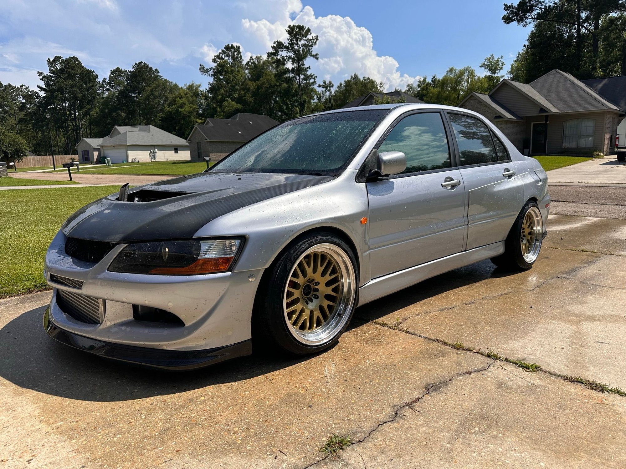 2005 Mitsubishi Lancer Evolution - 2005 Mitsubishi Evolution VIII - Used - VIN JA3AH86D15U025817 - 72,000 Miles - 4 cyl - AWD - Manual - Sedan - Silver - Baton Rouge, LA 70818, United States