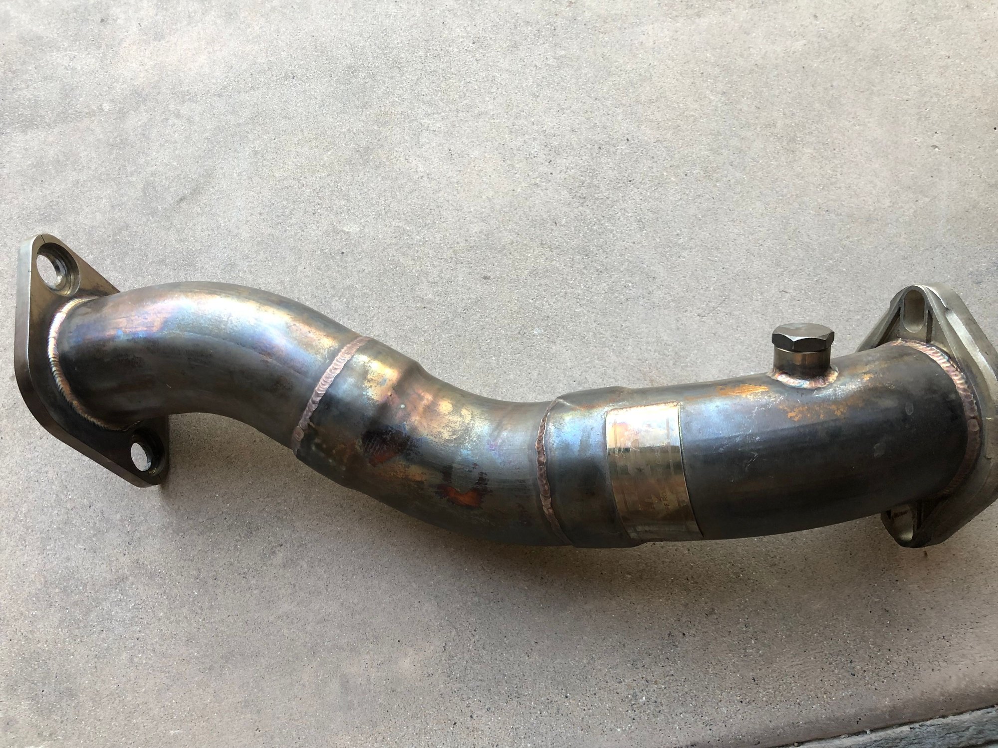 Engine - Exhaust - MXP Catless Downpipe - Used - 2008 to 2015 Mitsubishi Lancer Evolution - Trabuco Canyon, CA 92679, United States