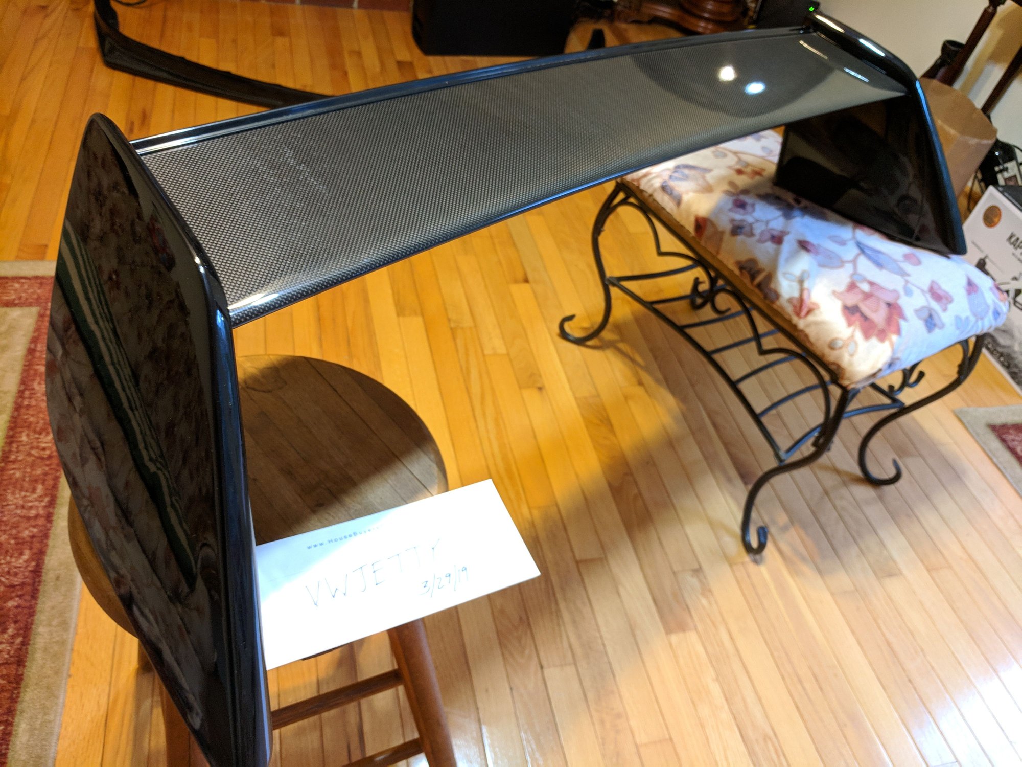 Exterior Body Parts - Evo 9 Tarmac Black Wing OEM **MINT** - Used - 2006 Mitsubishi Lancer Evolution - Dumfries, VA 22025, United States