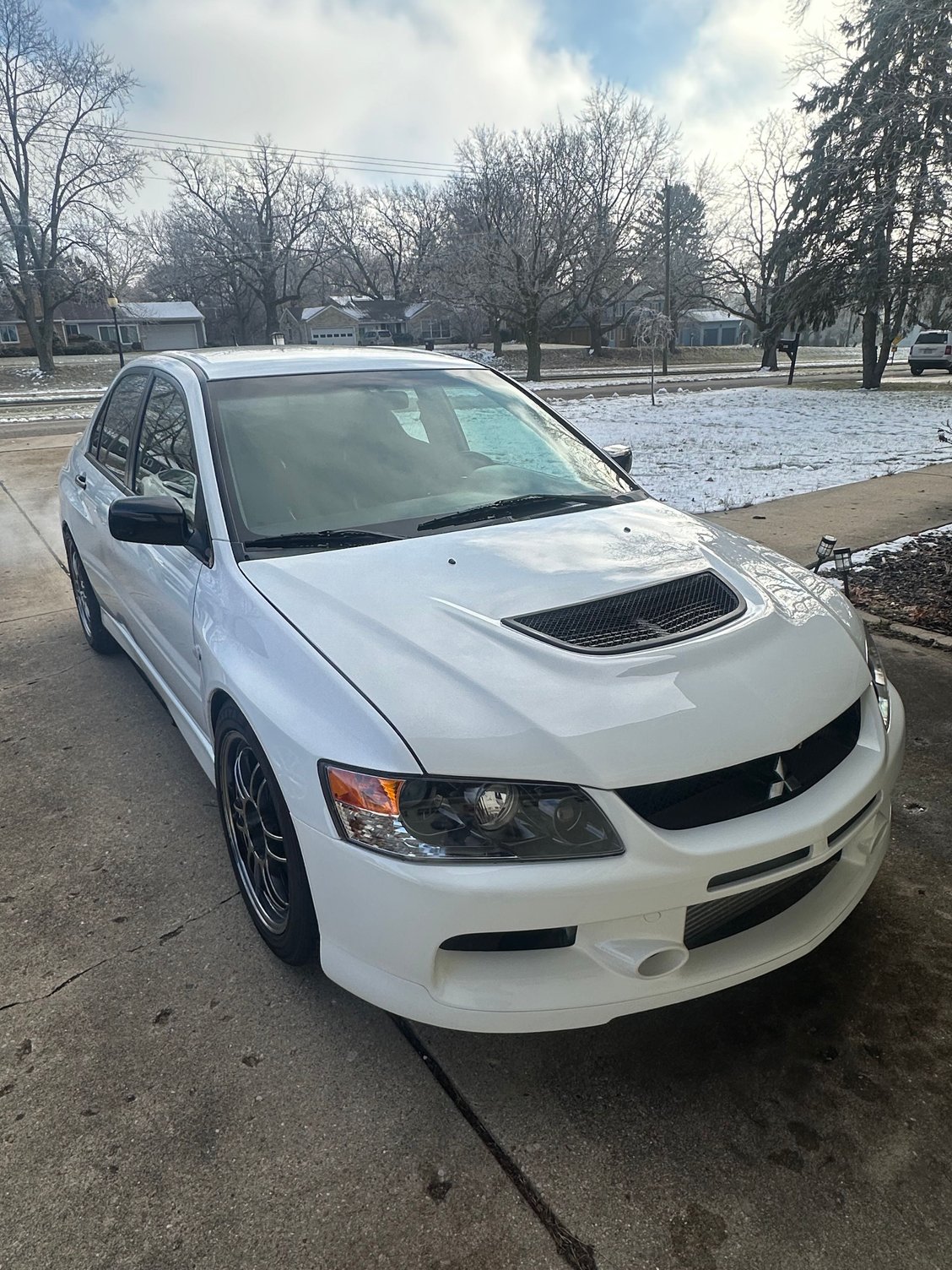 First day I bought the car.
