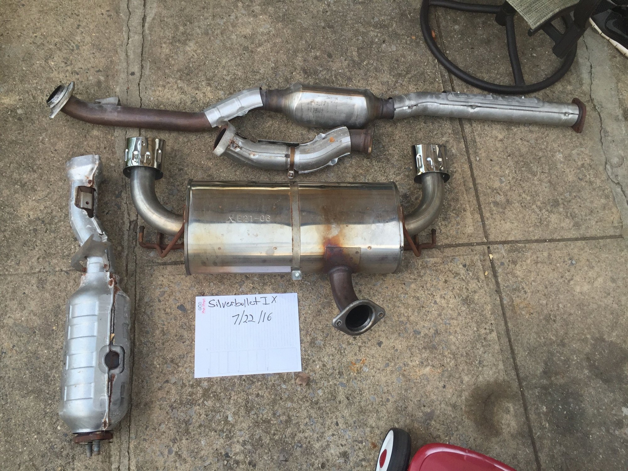 FS [Northeast] 2015 Evo x OEM Catalytic Converter, & Catback
