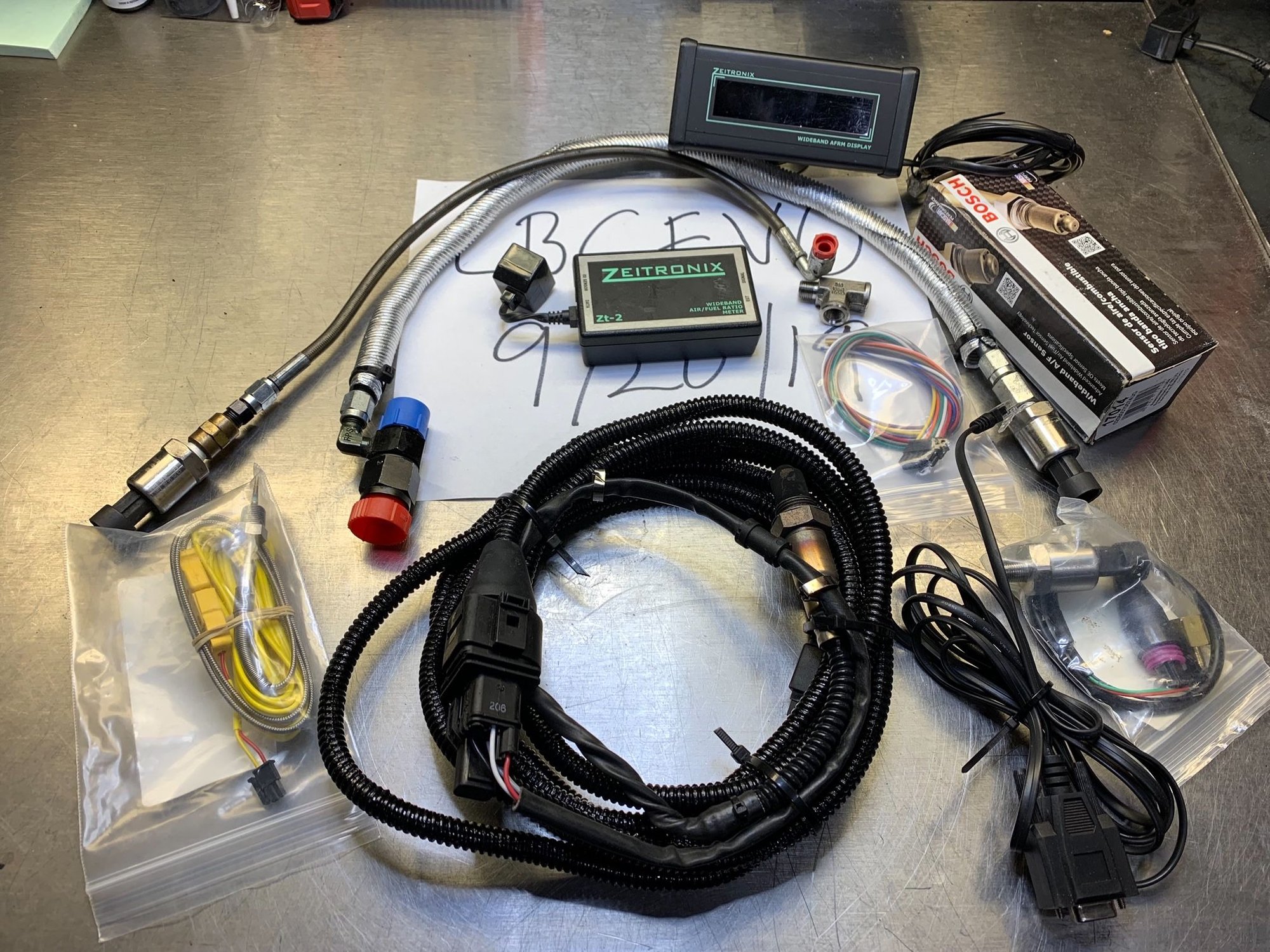 Zeitronix ZT2 O2/Boost MultiGauge kits EvolutionM Mitsubishi