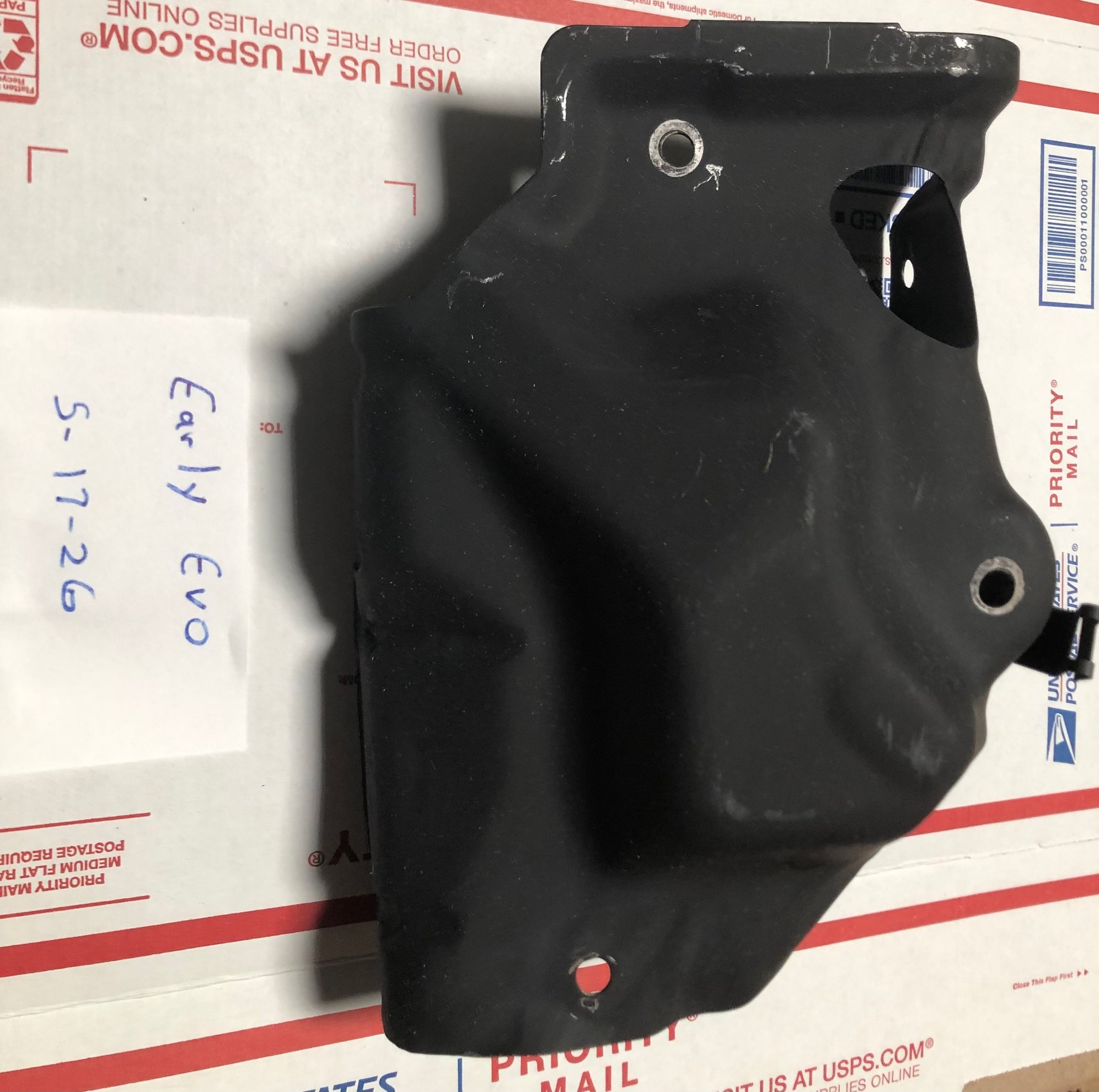 Engine - Power Adders - Evo 8/9 OEM heat shield for 02 housing. - Used - 2003 to 2006 Mitsubishi Lancer Evolution - Henderson, NV 89052, United States