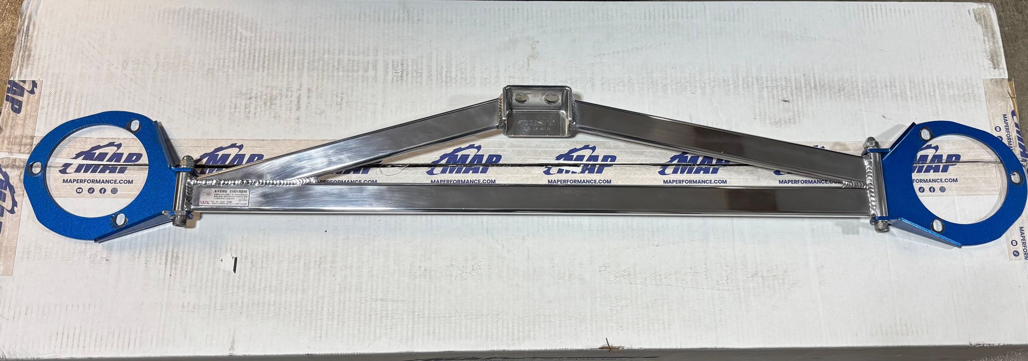 Steering/Suspension - Cusco Type OS Evo 7 8 9 Front Tower Brace - Used - -1 to 2027  All Models - Marysville, WA 98270, United States