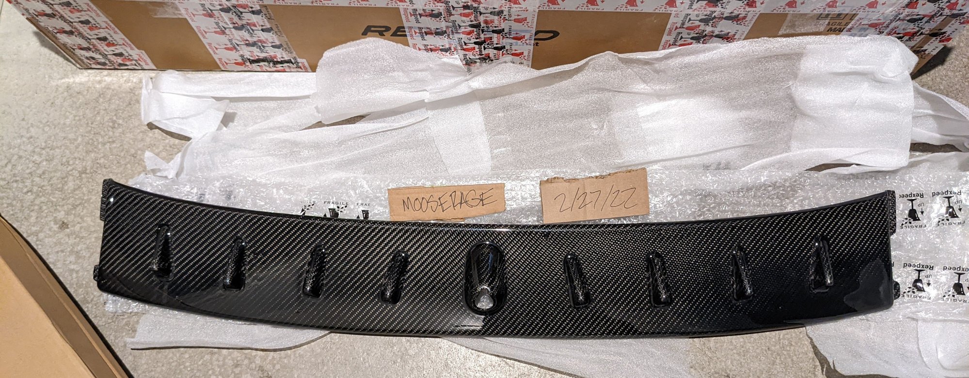 Exterior Body Parts - Rexpeed Dry Carbon Vortex Generator Evo 7-9 *Blemished* - New - 2001 to 2005 Mitsubishi Lancer Evolution - Seattle, WA 98107, United States