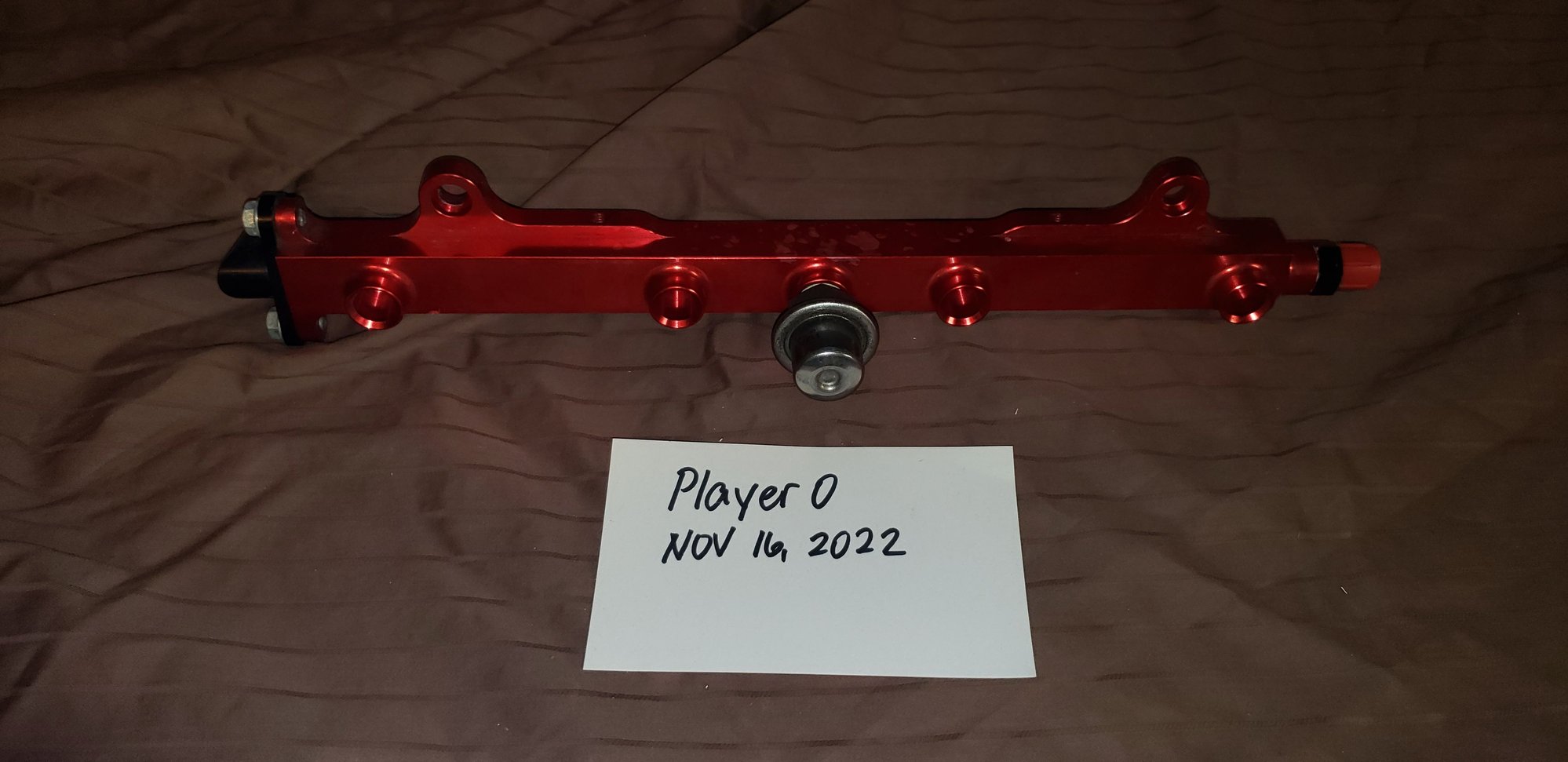 Engine - Intake/Fuel - AMS Mitsubishi Lancer Evolution X Fuel Rail Kit - Used - 2008 to 2015 Mitsubishi Lancer Evolution - Billerica, MA 01821, United States