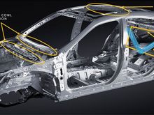 (The 2019+ TNGA chassis for XZ10 ES and XX50 Avalon is substantially more rigid, a discernible move to please young buyers who shop around and prefer a sporty ride. Photo credit: Lexus)