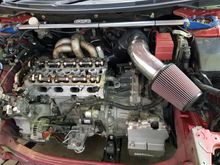 Dodson Motorsport SST Heated Sump Kit fitted (lines not fitted at this stage)