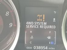 4WD SYSTEM SERVICE REQUIRED