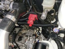 i can switch to battery under the seat (only)...