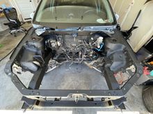 2 coats of high temp flat black