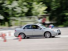 Instructor's STI, giving me a ride along