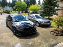 Back home and running. Going for an alignment today :)