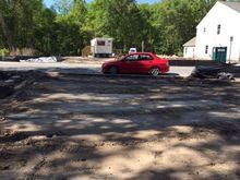 Can't wait for the driveway to be complete.