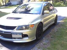 Carbon wrapped front emblem