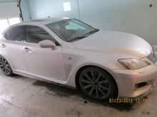 roommates car also very dirty from vt winters