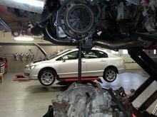 Old stock clutch can't hold the boost to the wheels