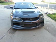 front of evo