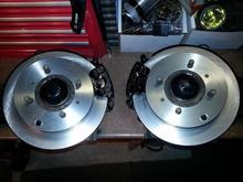 Rear disc conversion