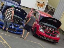Mitsubishi Quebec meet