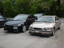 My &quot;Toys&quot;... The Wife's S60 AWD and my Lancer