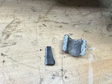 The pieces are just shattered. 