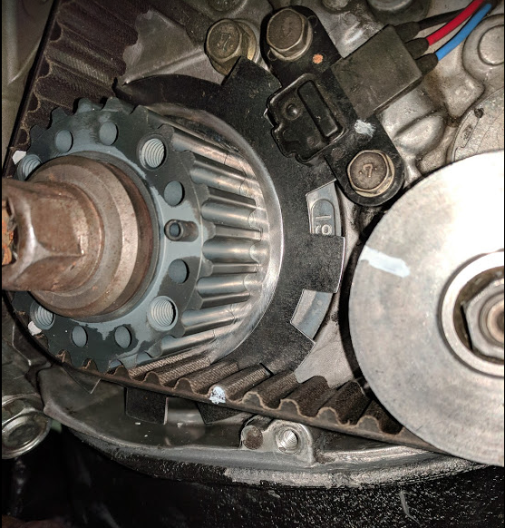 Crank Sensor Air Gap Evo 8/9 EvolutionM Mitsubishi Lancer and Lancer Evolution Community