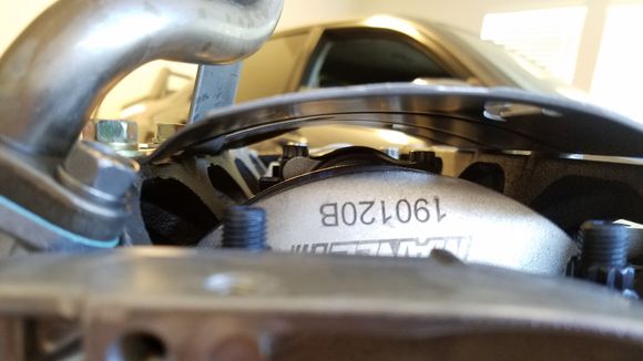 Just in case people were curious about the crank and oil baffle clearance.  We have plenty, even in a 2.3