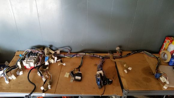 Work in progress: No radio, HVAC, SRS.