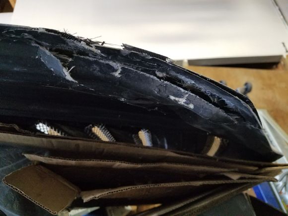 Fibreglass underside