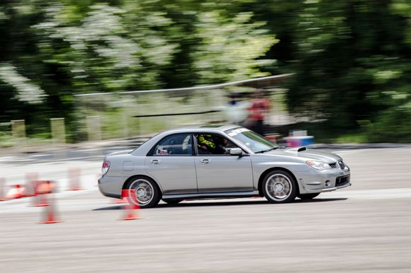Instructor's STI, giving me a ride along