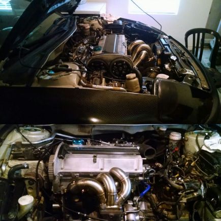 Test fitting to see clearances. Decided I will delete my A/C. Well Arizona guess I'll be sweating in this soon or later lol.