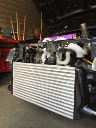 I got rid of the 6262 for an HTA3586r as you can see there is a huge hole where the turbo is supposed to be.