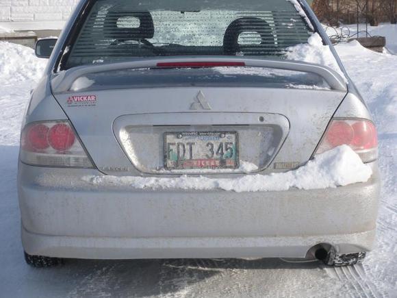 Winter time couple of months after i bought the car in 2008