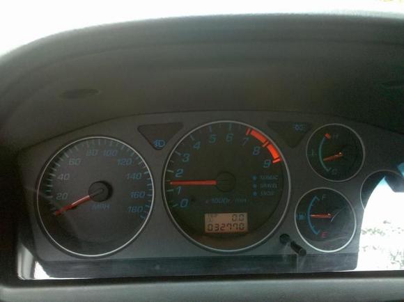Custom gauge cluster