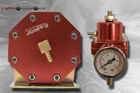 Fuel Management Unit FMU &amp; Pressure Regulator Red Turbo