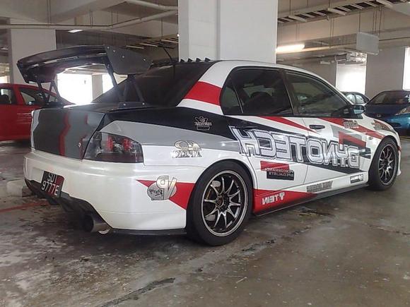 Voltex type 5 gt wing fitted