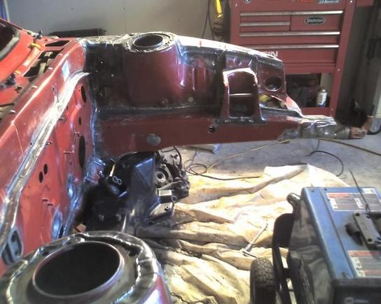 Sem welded entire car