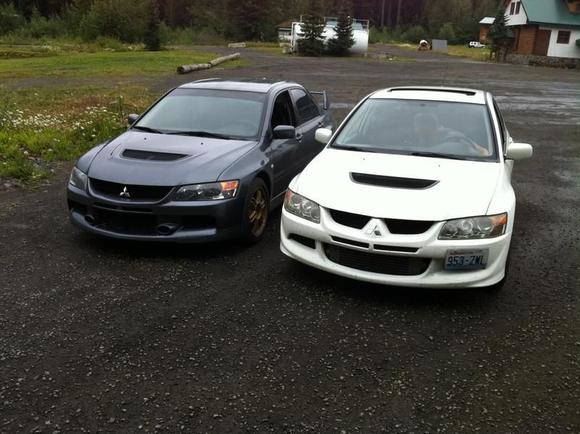 Alaska Highway Bell II 2500 miles 3 days 2 Evo's