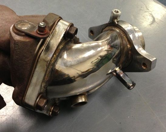 Had to weld two nuts together for the passenger side.