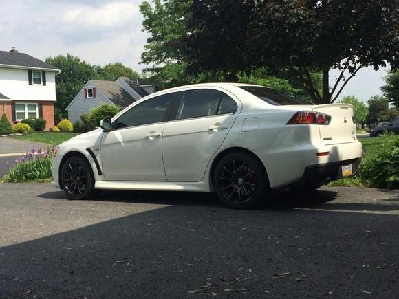 Right before Tint and Wing Install