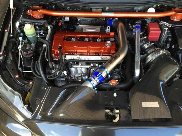 Semi JDM engine bay