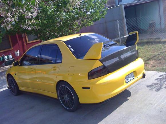 tenzon wheels, carbon side skirts