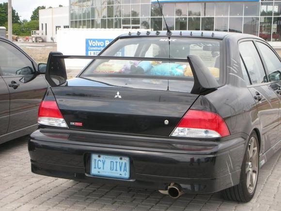 New Evo 8 Spoiler