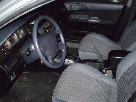 After 10 hours of staining and painting. OEM Recaros in 2 weeks!